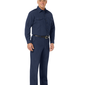 Workrite Men's Classic Long Sleeve Fire Chief Shirt