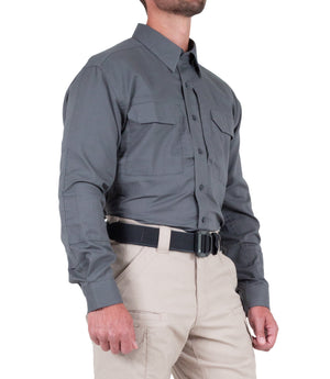 First Tactical Men's V2 Tactical Long Sleeve Shirt / Wolf Grey