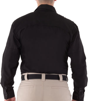 First Tactical Men's V2 Tactical Long Sleeve Shirt - Black