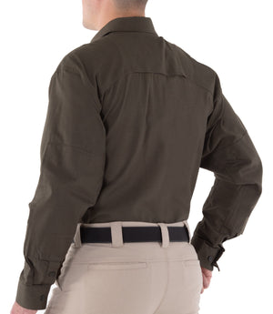 First Tactical Men's V2 Tactical Long Sleeve Shirt / OD Green