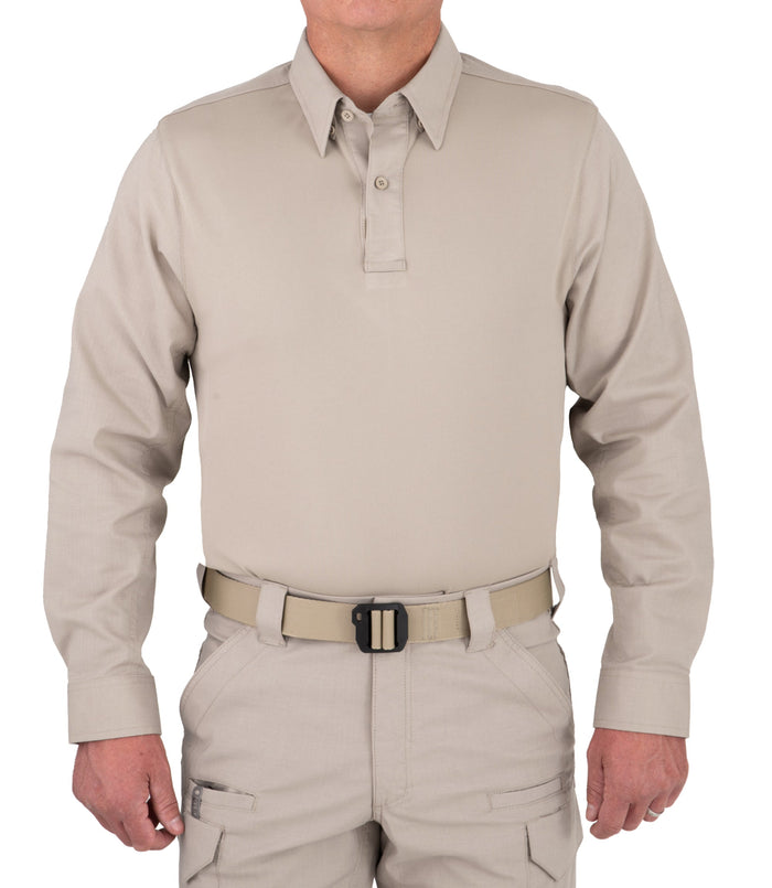 First Tactical - Men's V2 Pro Performance L/S Shirt - Silver Tan