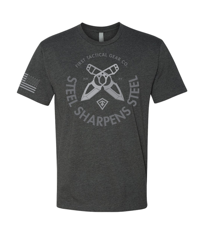 First Tactical Steel Sharpens Steel T-Shirt