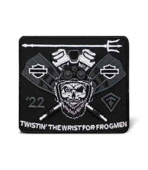 Front of Twistin' The Wrist for Frogmen Patch