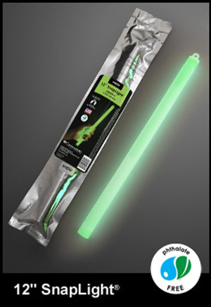 12" SnapLight® - case of 25 - Individually foiled Green