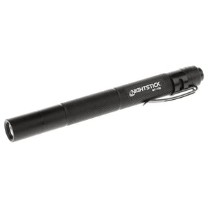 Nightstick - Metal Mini-TAC Flashlight - 2 AAA - Black