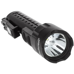 Nightstick - Dual-Light Flashlight w/Dual Magnets - 3 AA (not included) - Black