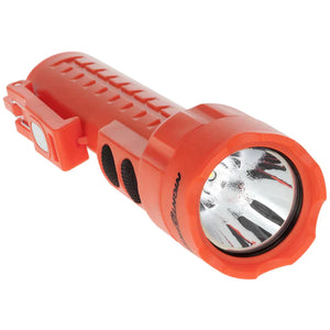 Nightstick - Dual-Light Flashlight w/Dual Magnets - 3 AA (not included) - Red