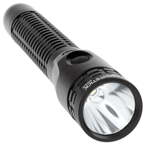 Nightstick - Metal Duty/Personal-Size Dual-Light Flashlight w/Magnet - Li-Ion - Black