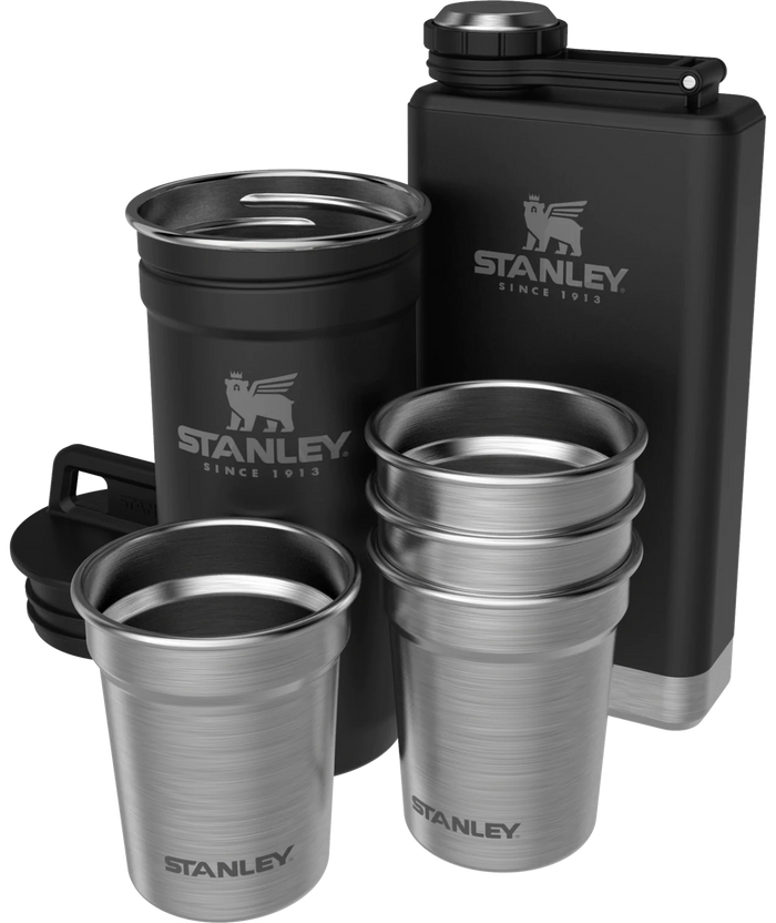 Stanley - The Pre-Party Shot Glass + Flask Set