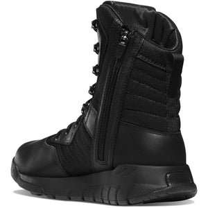 DANNER Instinct Tactical Mens 8" Black Side-Zip Non-Insulated Boot