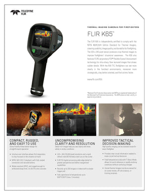 FLIR K65 320x240 Thermal Camera Kit, NFPA Compliant TIC