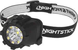 Nightstick - Dual Light Headlamp - 3 AAA - Black