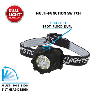 Nightstick - DUAL-LIGHT HEADLAMP