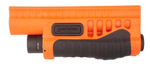 Nightstick - Polymer Shotgun Forend Light - 12ga Mossberg® 500/590/590A1/Shockwave - 2 CR123 - Less Lethal Orange