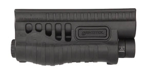 Nightstick - Polymer Shotgun Forend Light w/Green Laser - 12ga Remington® 870/TAC-14 - 2 CR123 - Black