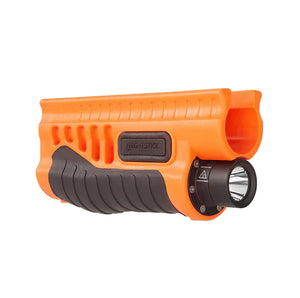 Nightstick - Polymer Shotgun Forend Light - 12ga Remington® 870/TAC-14 - 2 CR123 - Less Lethal Orange