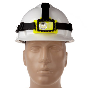 Nightstick - Intrinsically Safe Headlamp w/White Spot - White/Red Flood - 3 AA - Green