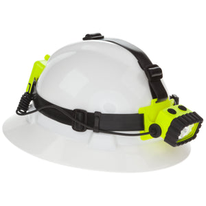 Nightstick - Intrinsically Safe Headlamp w/White Spot - White/Red Flood - 3 AA - Green