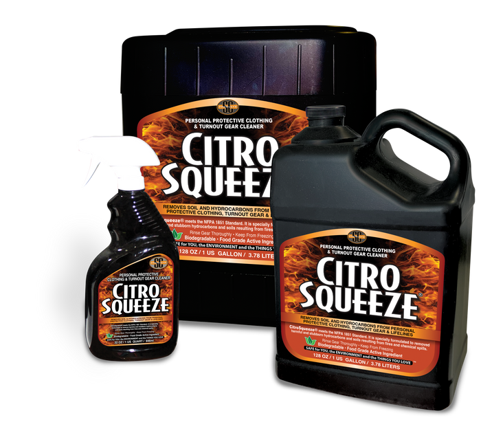 SC Products - CITROSQUEEZE® PPE & TURNOUT GEAR CLEANER