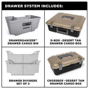 DECKED GM Sierra or Silverado Truck Bed Storage System & Organizer