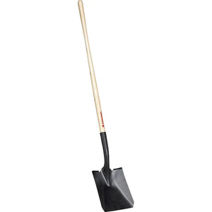 Corona Square Point Shovel, 15-Gauge, 12" Head, 48" Wood Handle