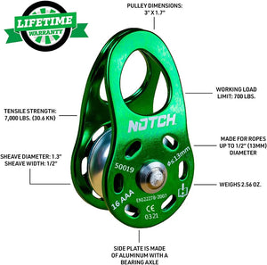 Notch Micro Pulley CE Version