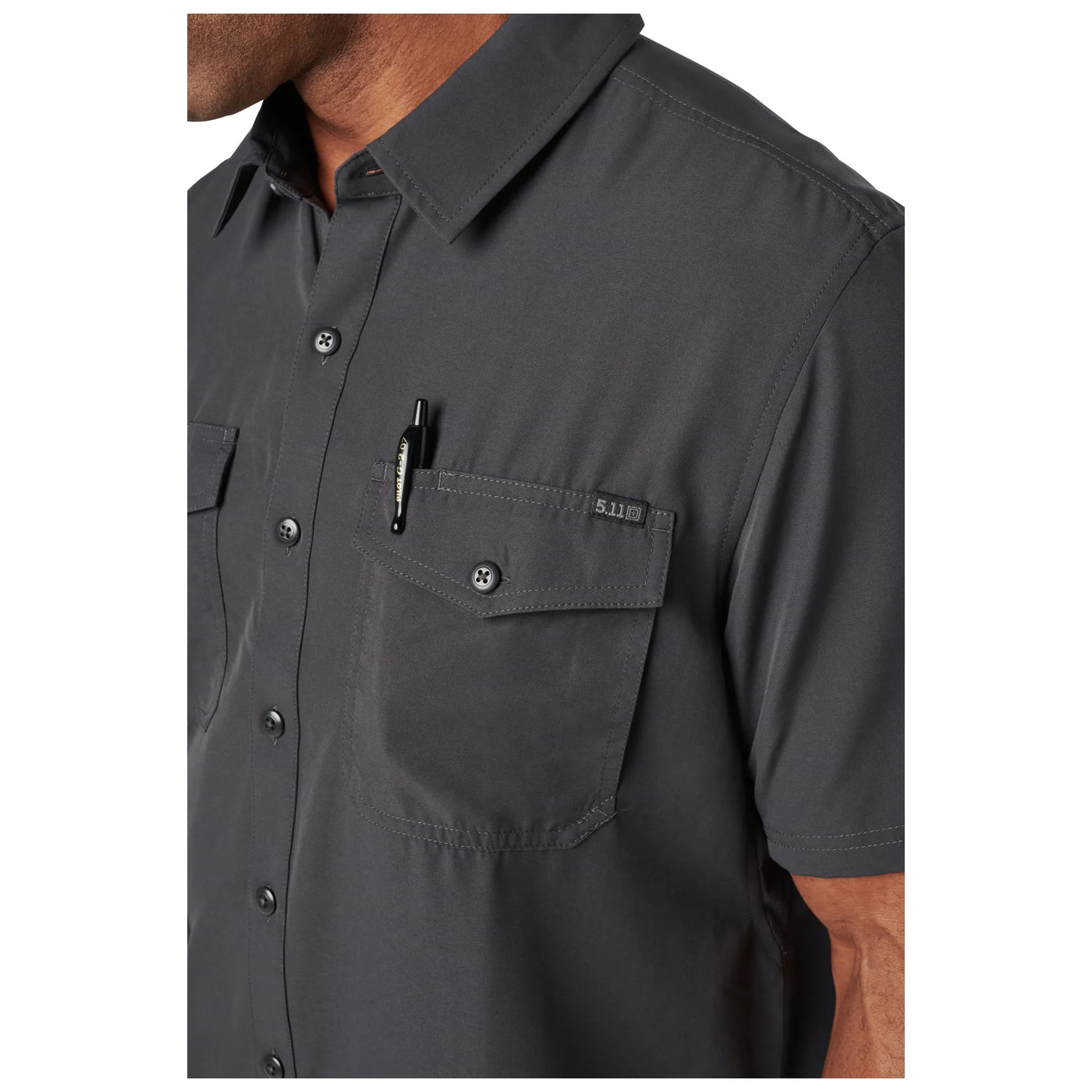5.11 Tactical Marksman Short Sleeve Shirt UPF 50+ 71208 Volcanic / 2XL 5.11 Tactical Marksman Short Sleeve Shirt UPF 50+ 71208 Volcanic / 2XL
