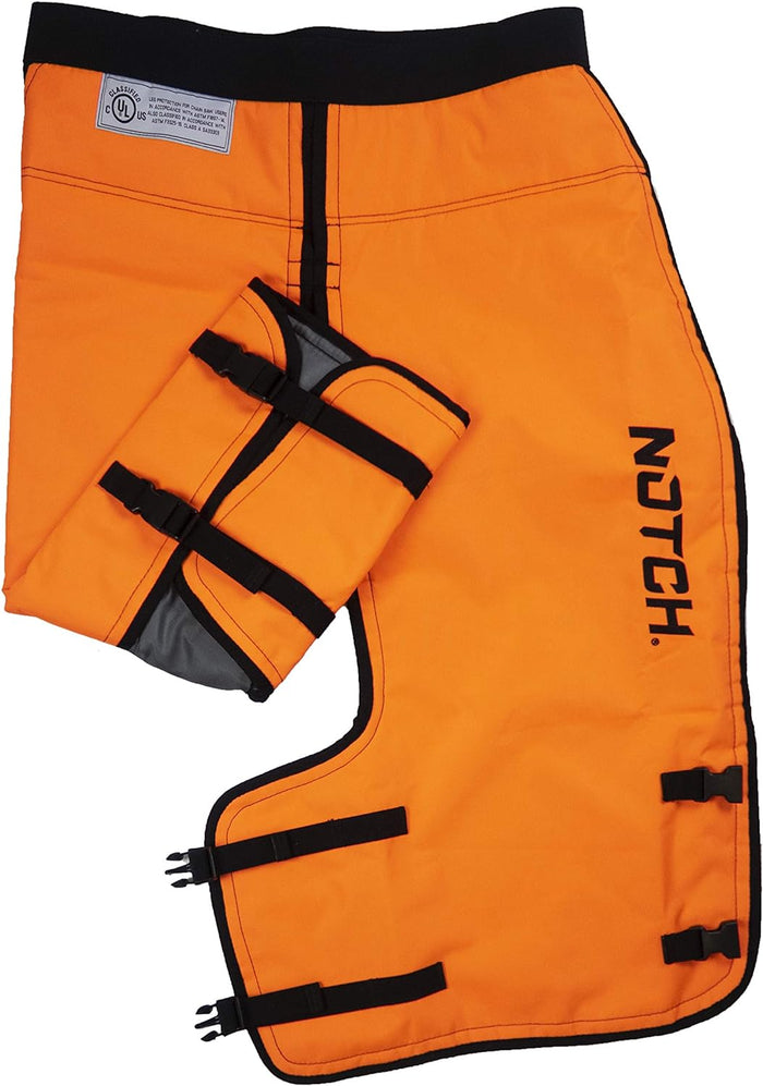 Notch Chaps With Calf Wrap Around
