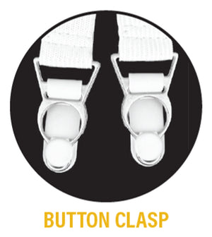 Hero's Pride - Shirt Holders Adjustable w/ Button Clasp Y-Style Strap