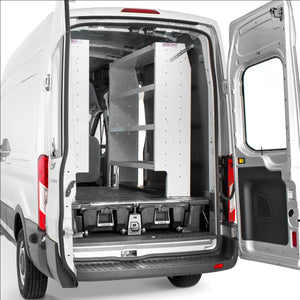 DECKED IN-VEHICLE STORAGE SYSTEM FOR MB/Dodge/Freightliner - Sprinter