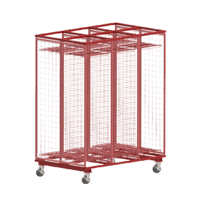 Circul Air Mobile Gear Storage Locker - Double Sided with Security(24" Mobile Lockers)