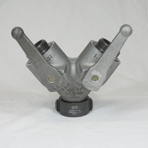 C&S Supply Female Inlet with 2 X 1 1/2" Male Outlets