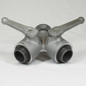 C&S Supply Female Inlet with 2 X 1 1/2" Male Outlets