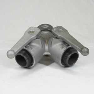 C&S Supply Female Inlet with 2 X 1 1/2" Male Outlets