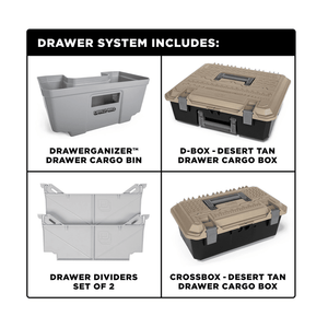 DECKED IN-VEHICLE STORAGE SYSTEM FOR RAM PROMASTER