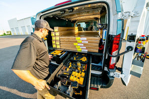 DECKED IN-VEHICLE STORAGE SYSTEM FOR RAM PROMASTER