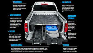 DECKED GM Sierra or Silverado Truck Bed Storage System & Organizer