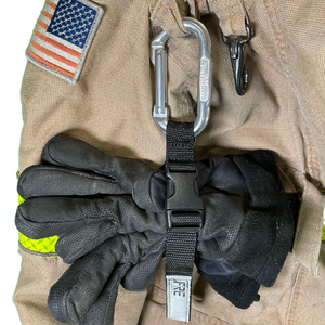 FRE Fire Glove Strap + Bright Carabiner