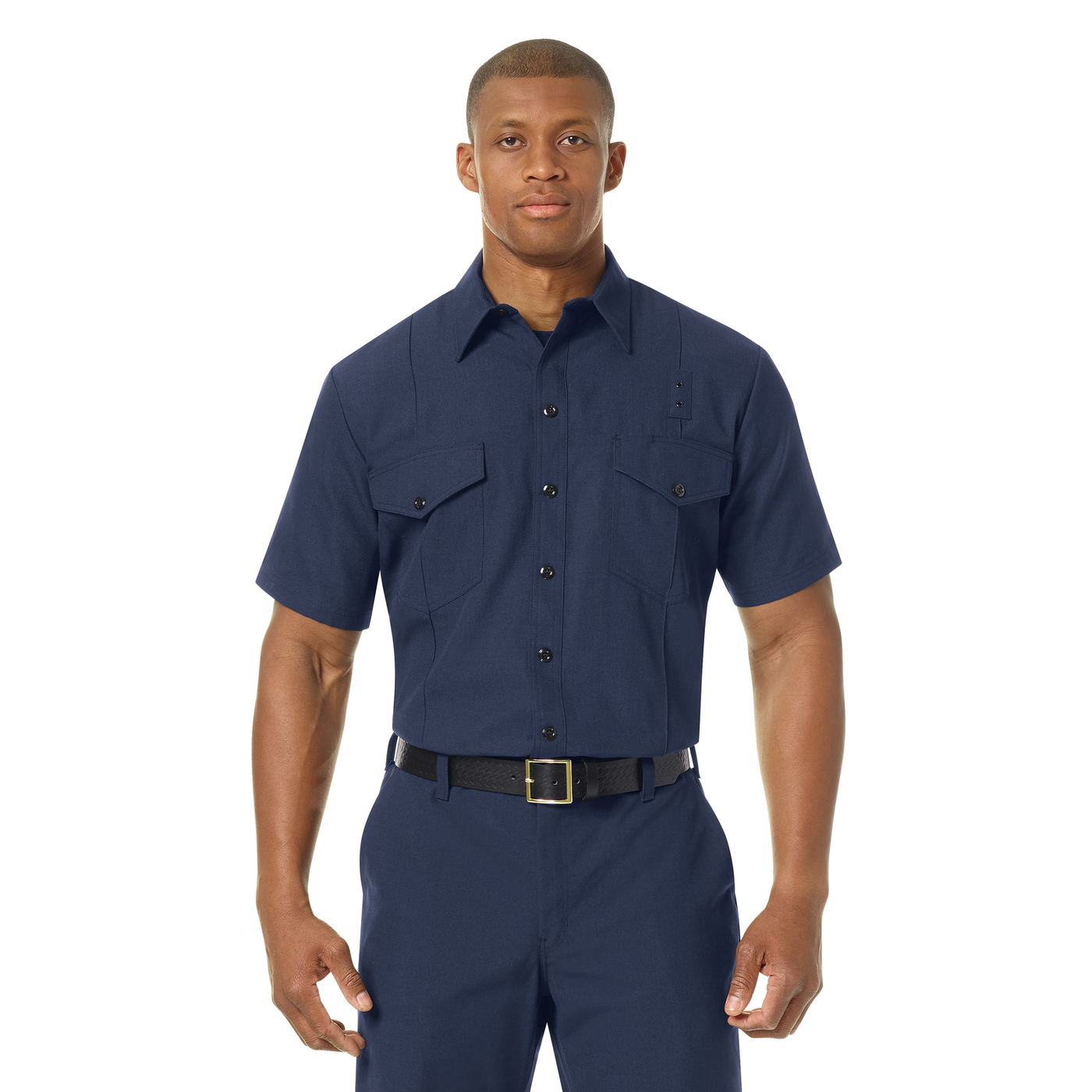 firefighter dress uniform shirts San Diego Fire Workrite Class B Men's Long Sleeve Shirt