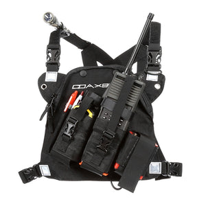 Coaxsher DR-1 Commander, dual radio chest harness