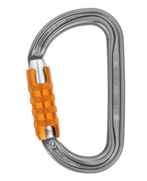 Petzl Am'D Asymmetrical Aluminum Carabiner - D-Shape Connector