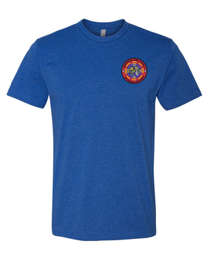 Western Fire Supply Tee - Blue Tee with WFS Logo