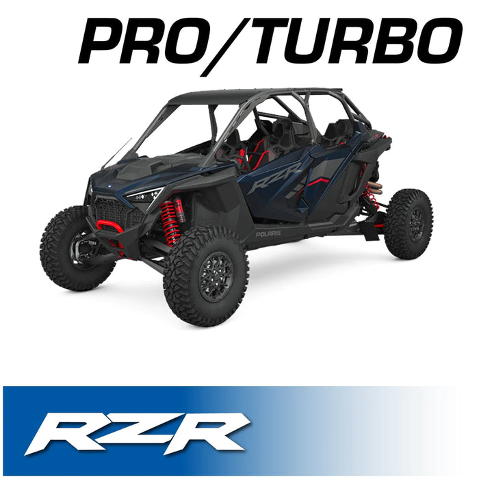 Rugged Radios Polaris RZR PRO XP - Turbo R - Pro R - Complete Communication Kit with Intercom and 2-Way Radio - STX Stereo Intercom, G1 GMRS Radio, Dash Mount