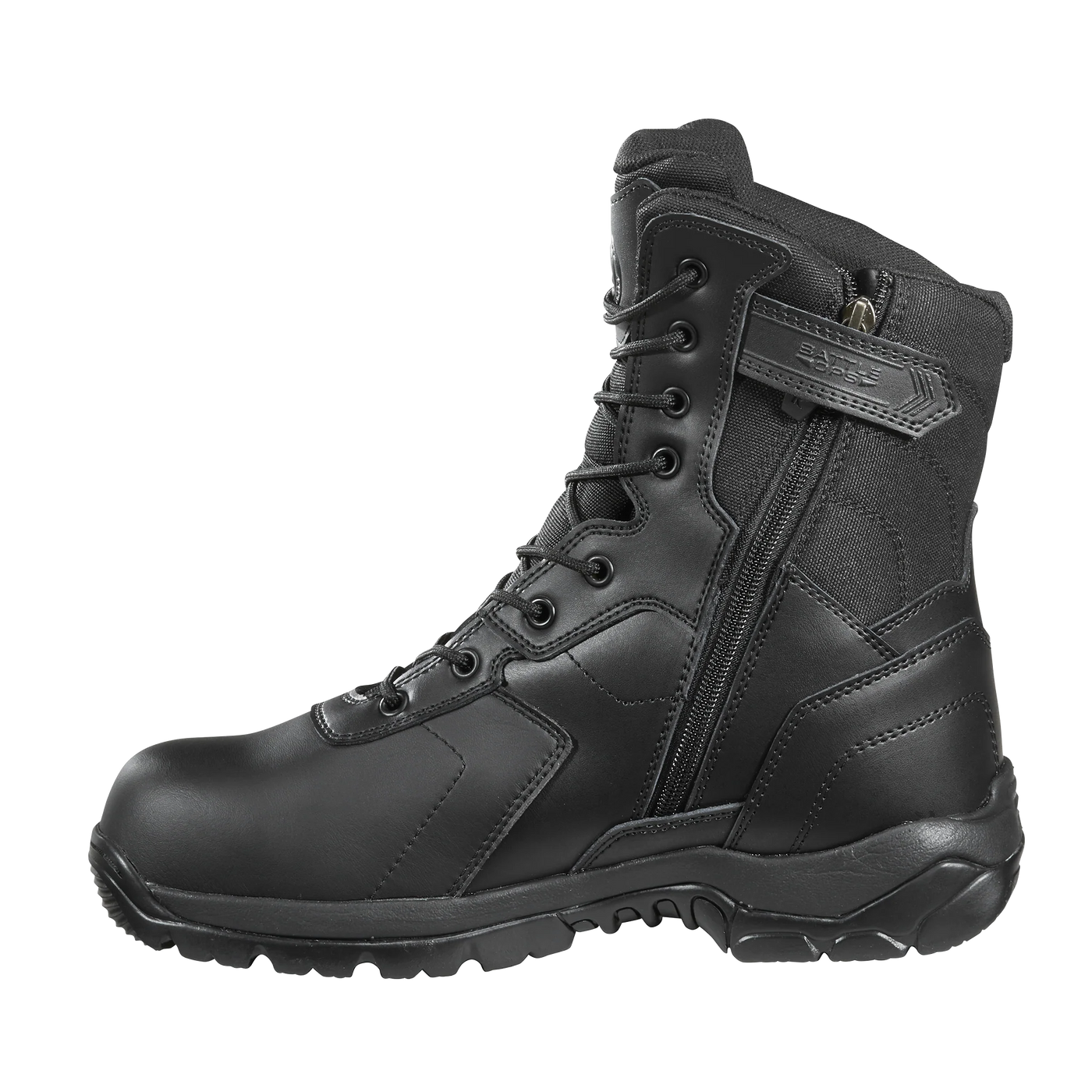 Black Diamond 8 Inch Waterproof Tactical Boot Side Zip Composite