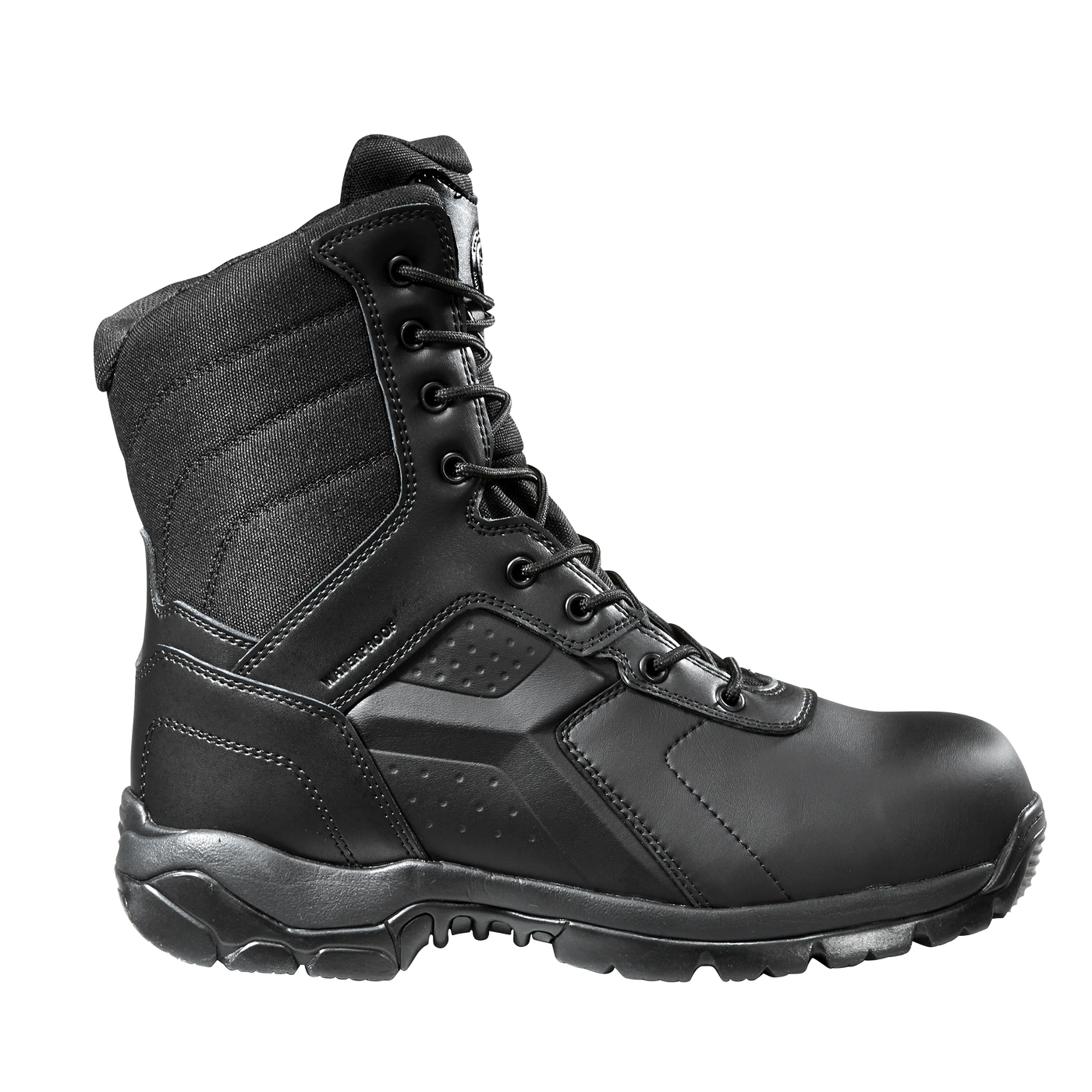 Black Diamond 8 Inch Waterproof Tactical Boot Side Zip Composite