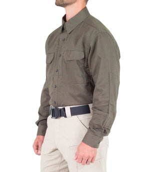 First Tactical Men's V2 Tactical Long Sleeve Shirt / Ranger Green