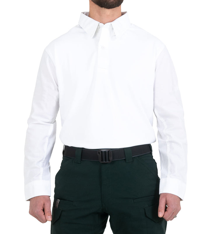 First Tactical Men's V2 Pro Performance L/S Shirt / White