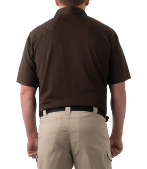 First Tactical Men's V2 Pro Performance Short Sleeve Shirt - Kodiak Brown