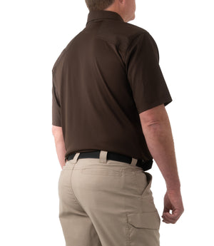 First Tactical Men's V2 Pro Performance Short Sleeve Shirt - Kodiak Brown