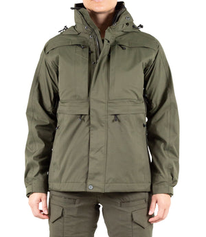 Front of Women’s Tactix System Parka in OD Green